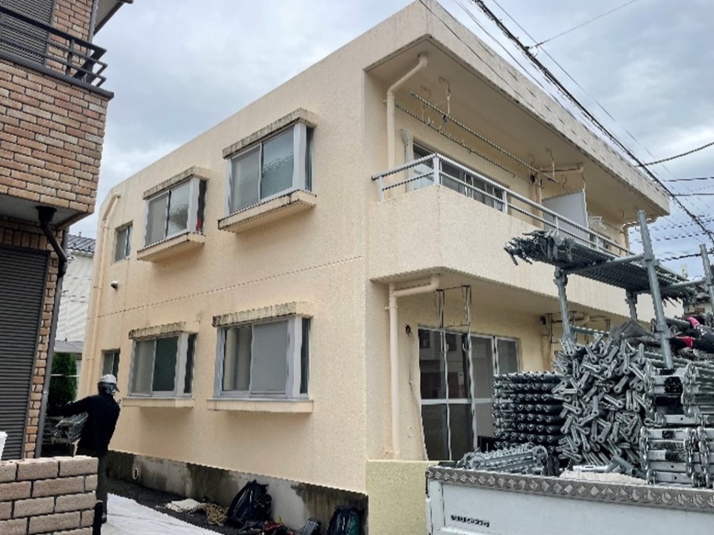 モルタル塗装仕上げ